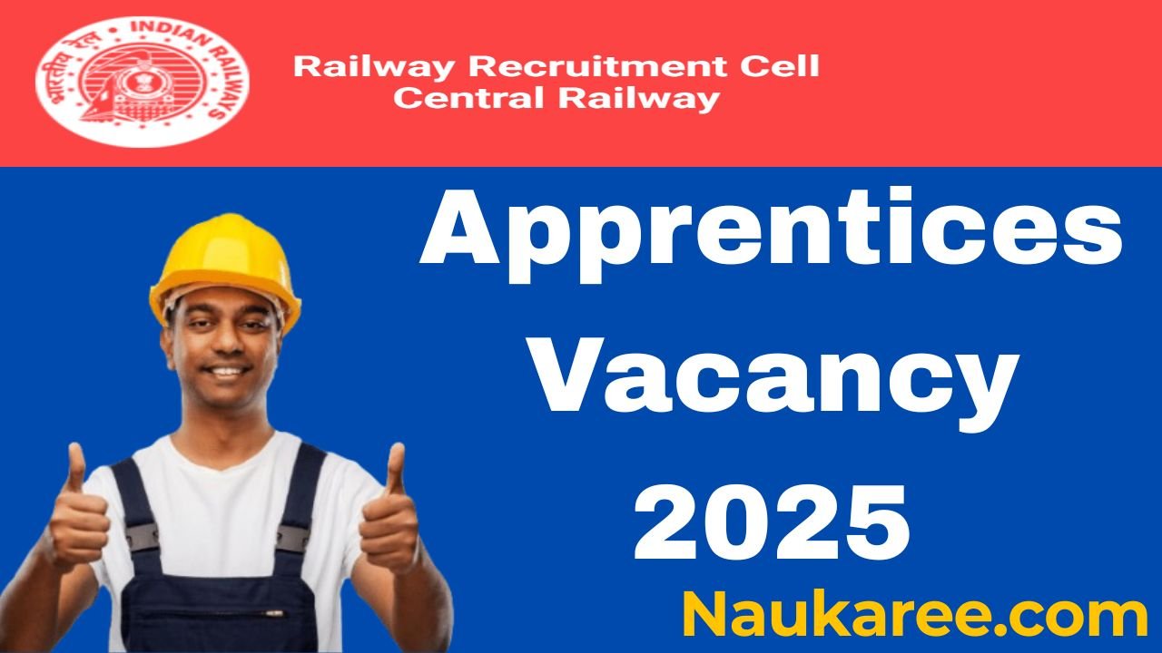 RRC Central Railway Apprentices Vacancy 2025 Apply